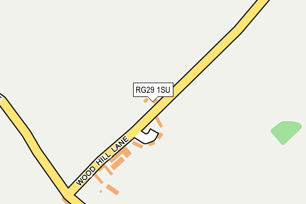 RG29 1SU map - OS OpenMap – Local (Ordnance Survey)