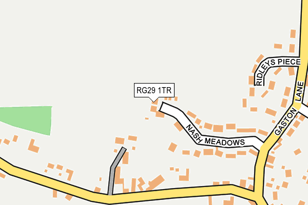 RG29 1TR map - OS OpenMap – Local (Ordnance Survey)