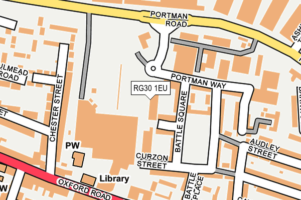 RG30 1EU map - OS OpenMap – Local (Ordnance Survey)