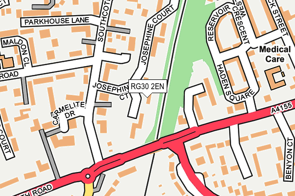 RG30 2EN map - OS OpenMap – Local (Ordnance Survey)