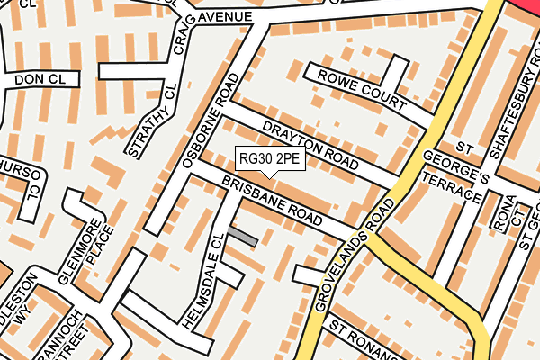RG30 2PE map - OS OpenMap – Local (Ordnance Survey)