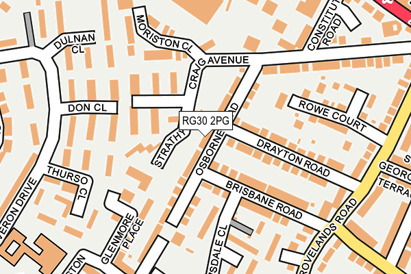 RG30 2PG map - OS OpenMap – Local (Ordnance Survey)