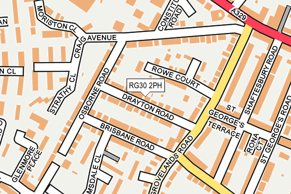 RG30 2PH map - OS OpenMap – Local (Ordnance Survey)