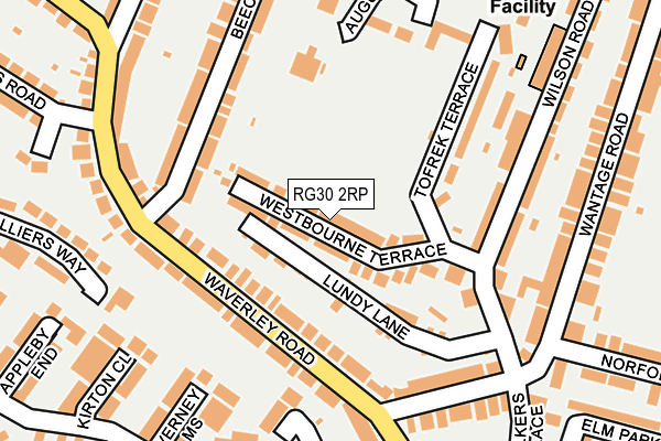 RG30 2RP map - OS OpenMap – Local (Ordnance Survey)