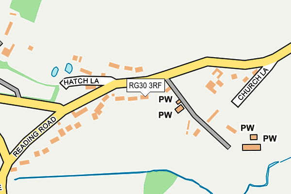 RG30 3RF map - OS OpenMap – Local (Ordnance Survey)