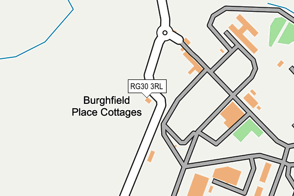 RG30 3RL map - OS OpenMap – Local (Ordnance Survey)