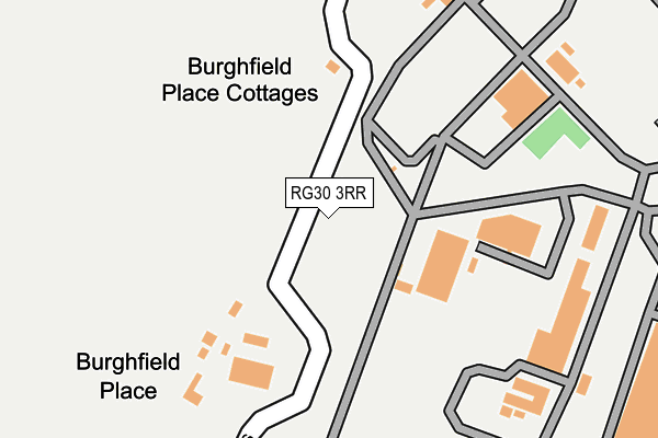 RG30 3RR map - OS OpenMap – Local (Ordnance Survey)
