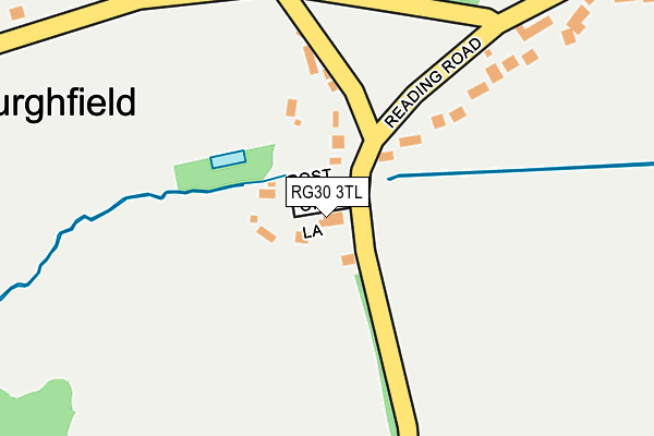RG30 3TL map - OS OpenMap – Local (Ordnance Survey)