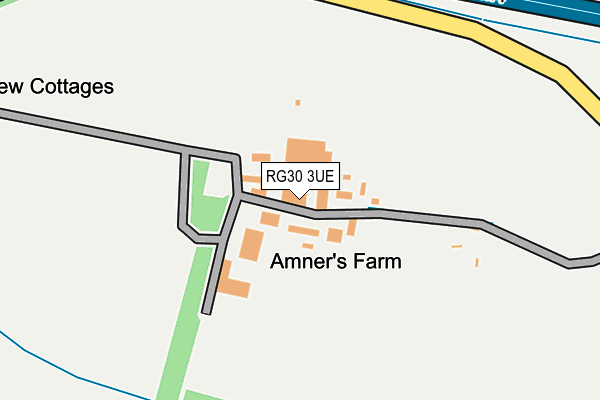 RG30 3UE map - OS OpenMap – Local (Ordnance Survey)