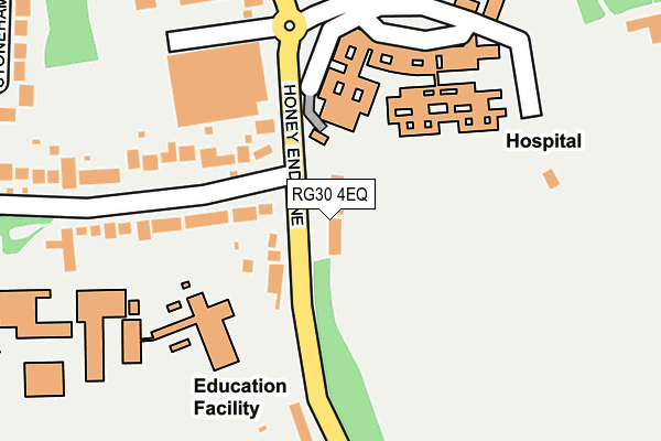 RG30 4EQ map - OS OpenMap – Local (Ordnance Survey)
