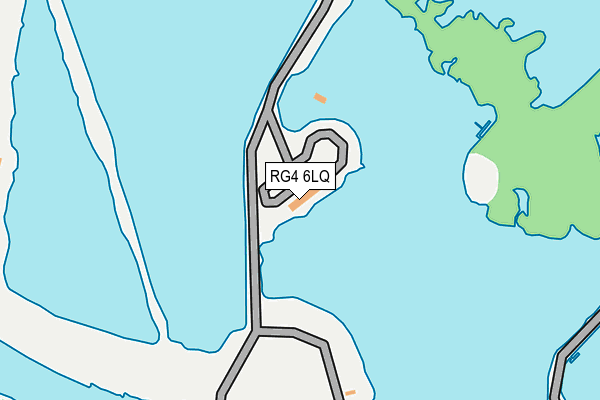 RG4 6LQ map - OS OpenMap – Local (Ordnance Survey)