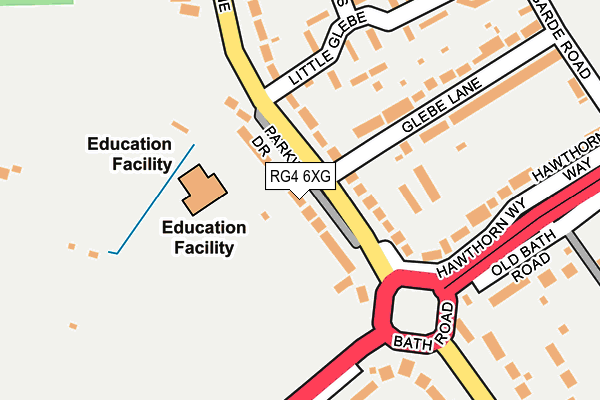 Map of SUPPLIED EDUCATION LIMITED at local scale