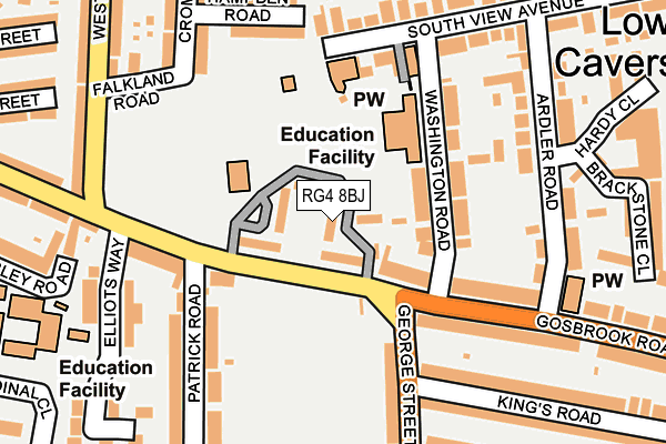 Map of BEEYBEE LTD at local scale