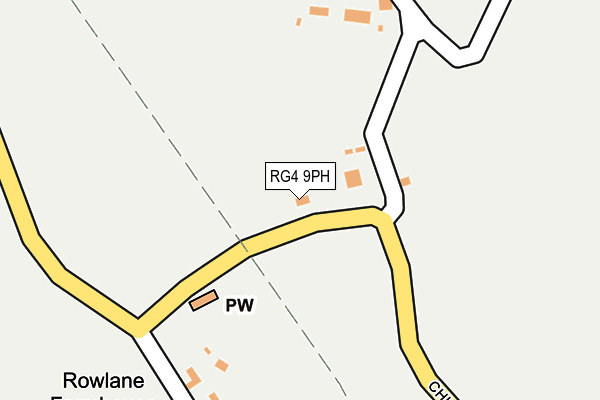 RG4 9PH map - OS OpenMap – Local (Ordnance Survey)