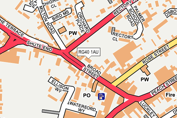 Map of CARDIOQINETICS LIMITED at local scale
