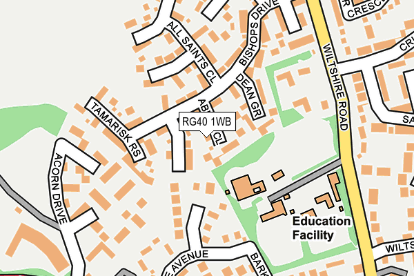 Map of LANDLORD REPAIRS LTD at local scale