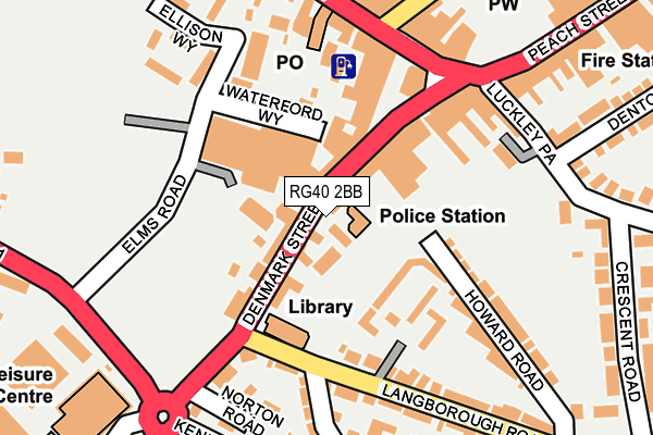 Map of JUPITER COURT FLATS LIMITED at local scale