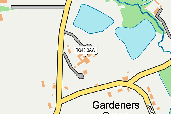 Map of THE TASTING BARN LTD at local scale