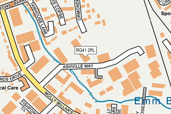 Map of GOODBODY BOTANICALS LTD at local scale