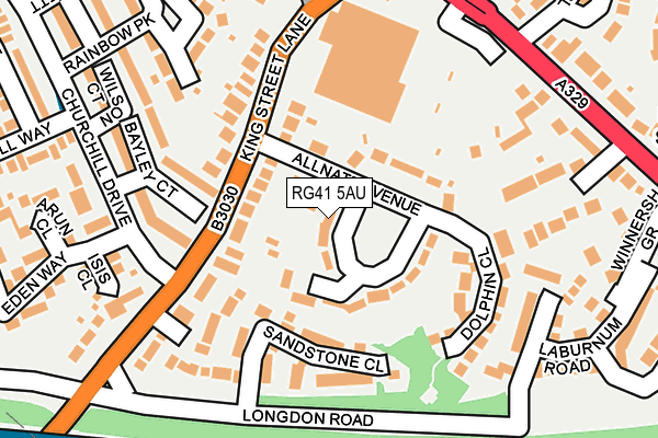 Map of HDS GROUNDWORK LTD at local scale