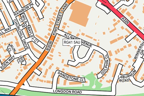 Map of ALORE ACCOUNTING LIMITED at local scale