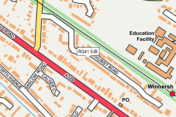 Map of A.R.M OPTICAL LIMITED at local scale