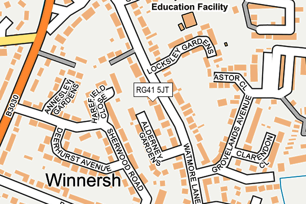 Map of THE SHOWHOME CLEANING COMPANY LTD at local scale