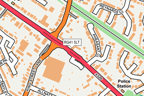 Map of DESSERTMAID LTD at local scale