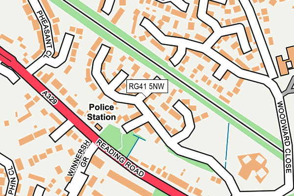 Map of BIRCHMORE PROPERTIES LIMITED at local scale