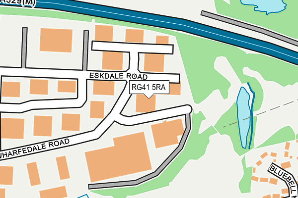 Map of A. MENARINI DIAGNOSTICS LIMITED at local scale