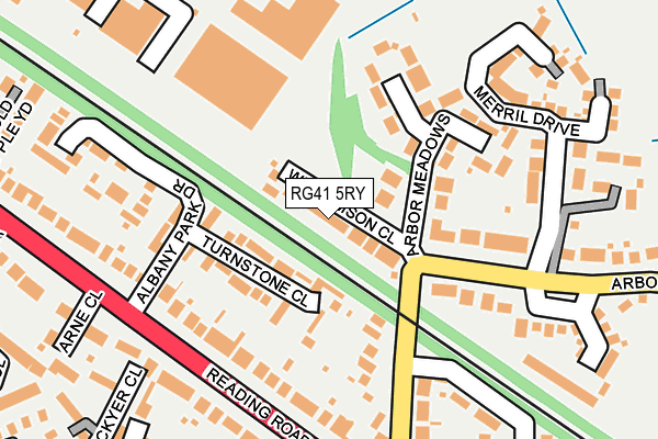 Map of MACROTARG LIMITED at local scale