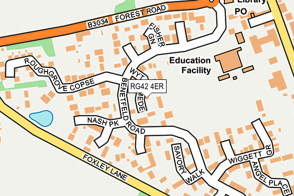 Map of FOSTER GROWTH LTD at local scale