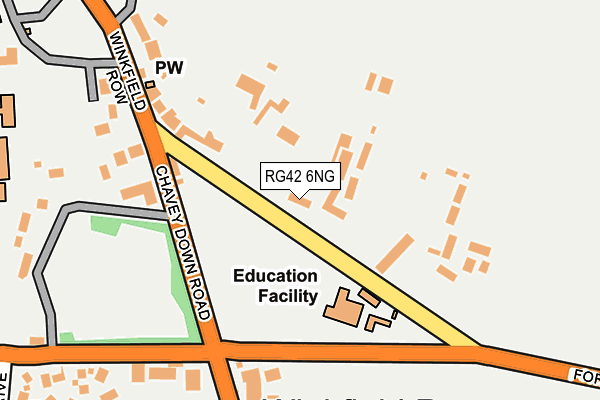 Map of ROW FARM LIMITED at local scale