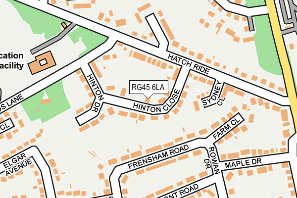 Map of THIRD GENERATION SERVICES LTD at local scale