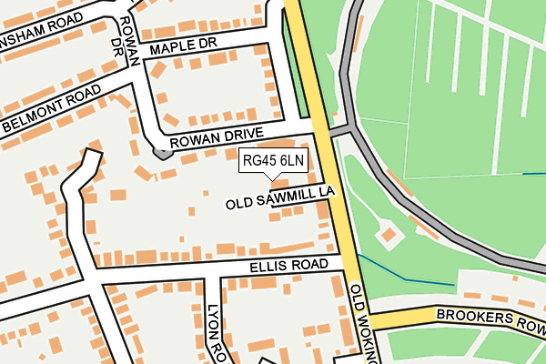 Map of MHSERVICES (UK) LIMITED at local scale