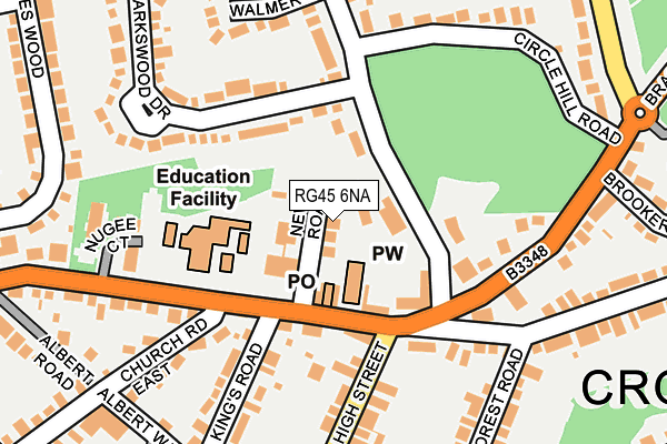 Map of COUNTY CARE ACADEMY LTD at local scale