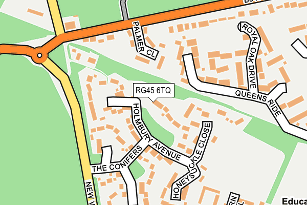 Map of BARICH LIMITED at local scale