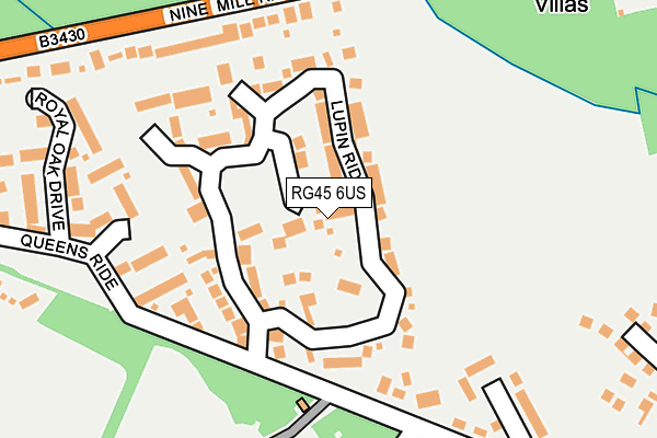 Map of LUPIN MANAGEMENT SERVICES LTD at local scale