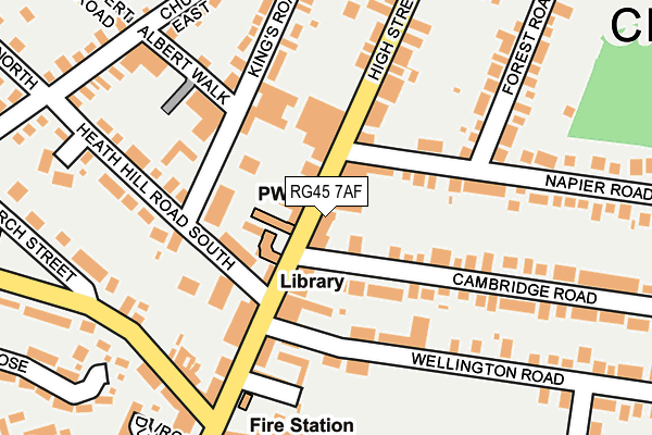 Map of MACMANUS MUSIC PROJECT LTD at local scale