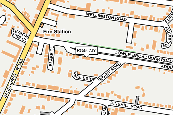 Map of UBORO LTD at local scale