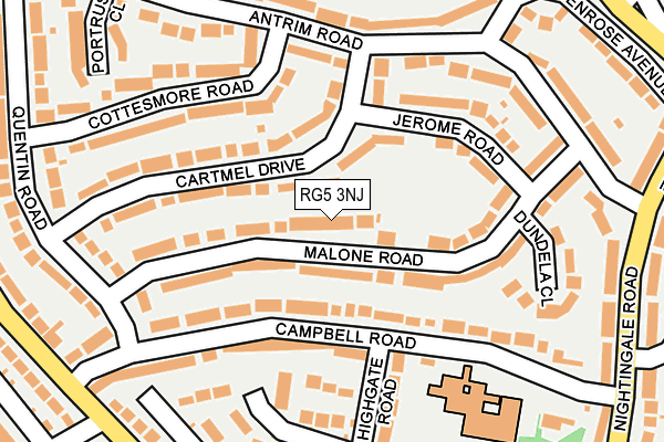 Map of RICH DETAILING LTD at local scale