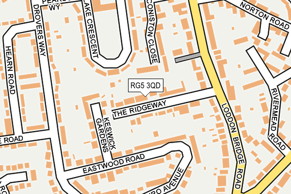 RG5 3QD map - OS OpenMap – Local (Ordnance Survey)