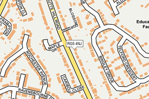 Map of IZ-2 CONSTRUCTION LIMITED at local scale