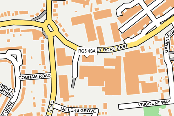Map of EXCEL AV LIMITED at local scale