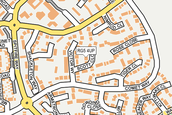 Map of GINGER & HOME LTD at local scale