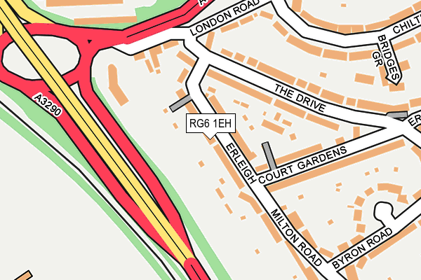 RG6 1EH map - OS OpenMap – Local (Ordnance Survey)