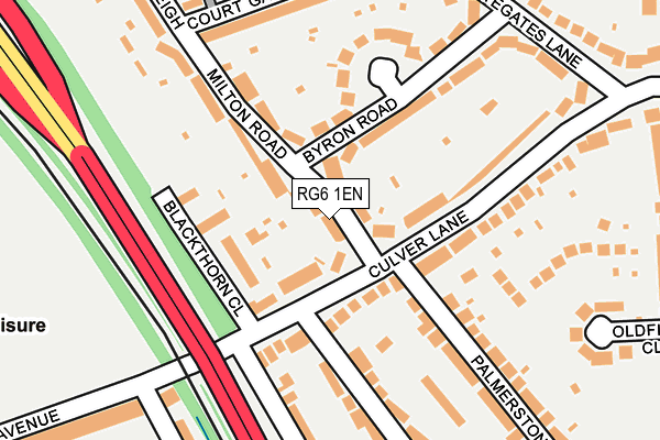 RG6 1EN map - OS OpenMap – Local (Ordnance Survey)