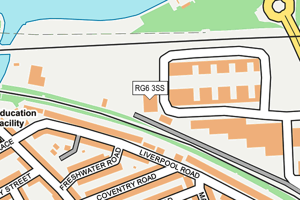 RG6 3SS map - OS OpenMap – Local (Ordnance Survey)