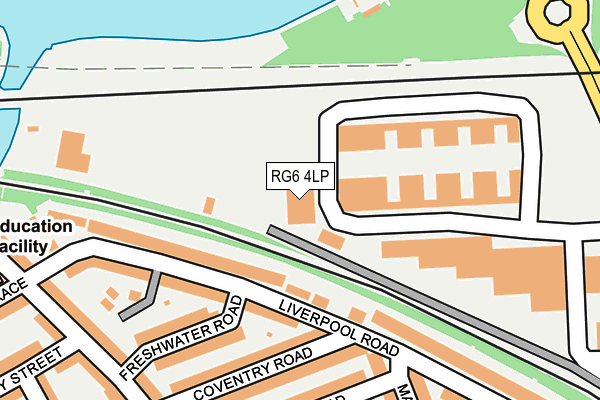 RG6 4LP map - OS OpenMap – Local (Ordnance Survey)