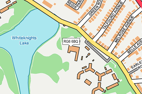 RG6 6BQ map - OS OpenMap – Local (Ordnance Survey)